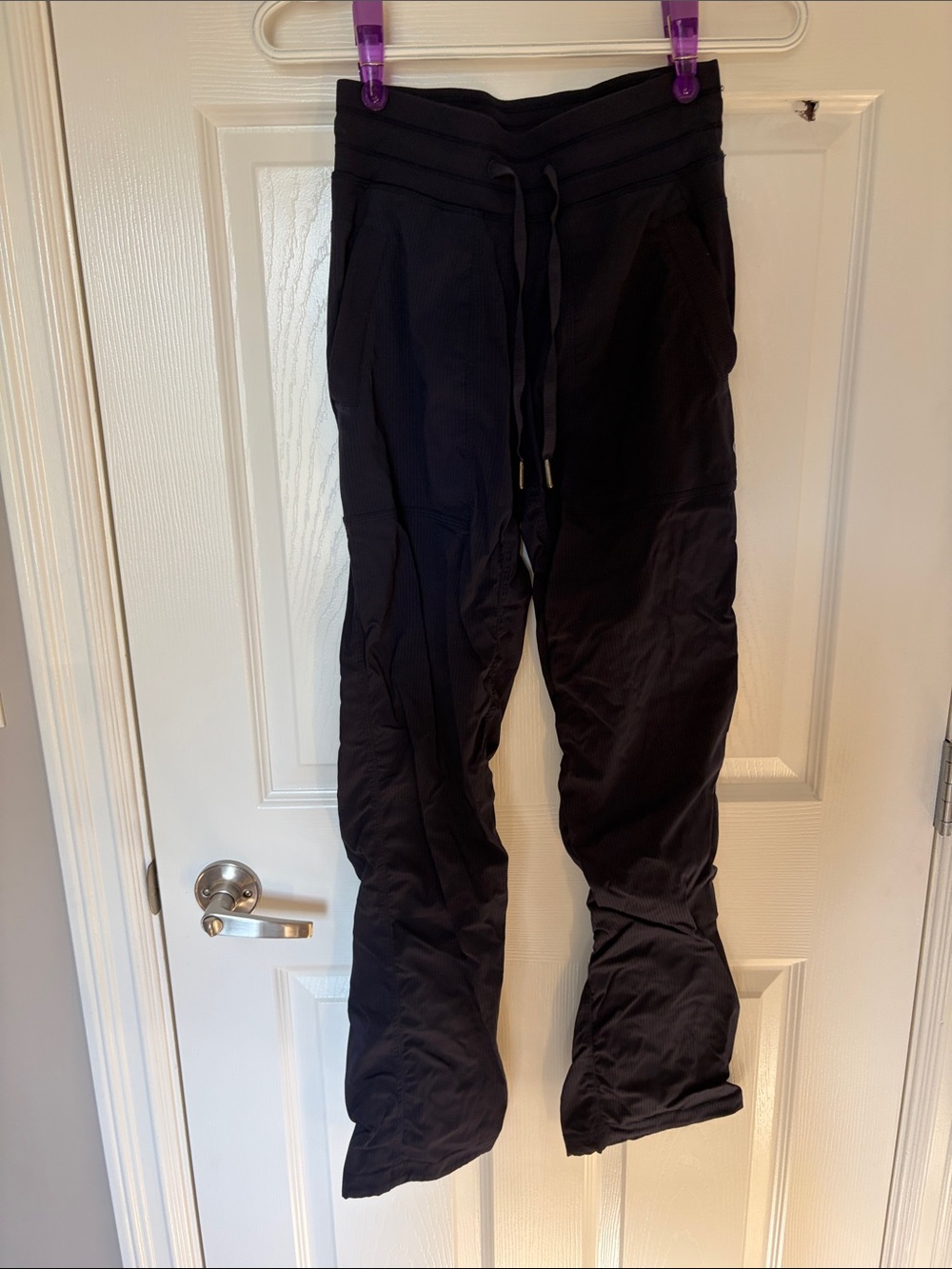 lululemon athletica Navy Scuba Drawstring Pants
